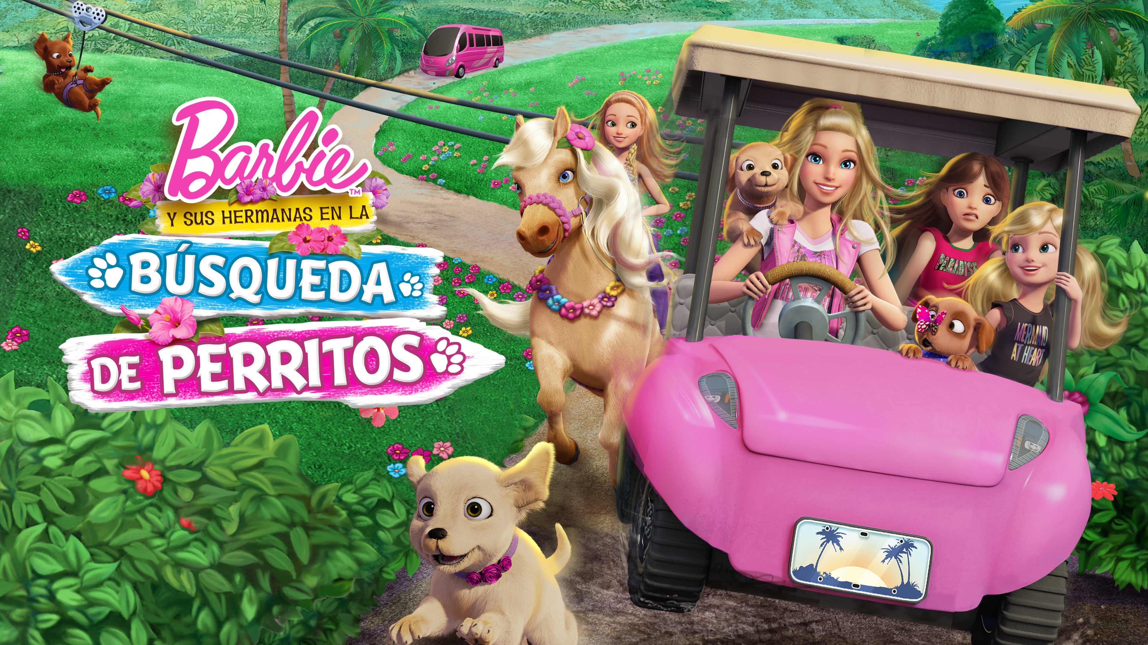 barbie y sus hermanas en la búsqueda de perritos completa